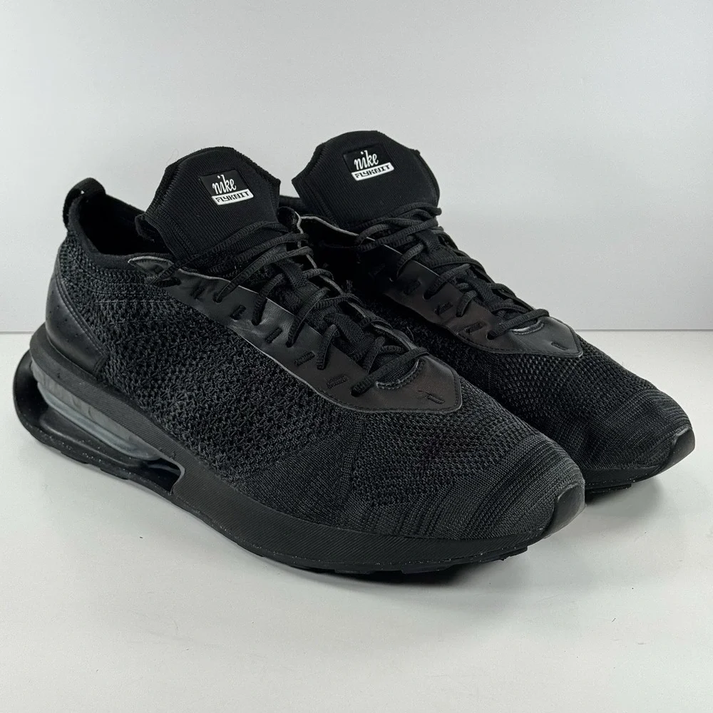 Nike Air Max Flyknit Racer FD2764-001‎ Shoes Black Anthracite Black Men's 14